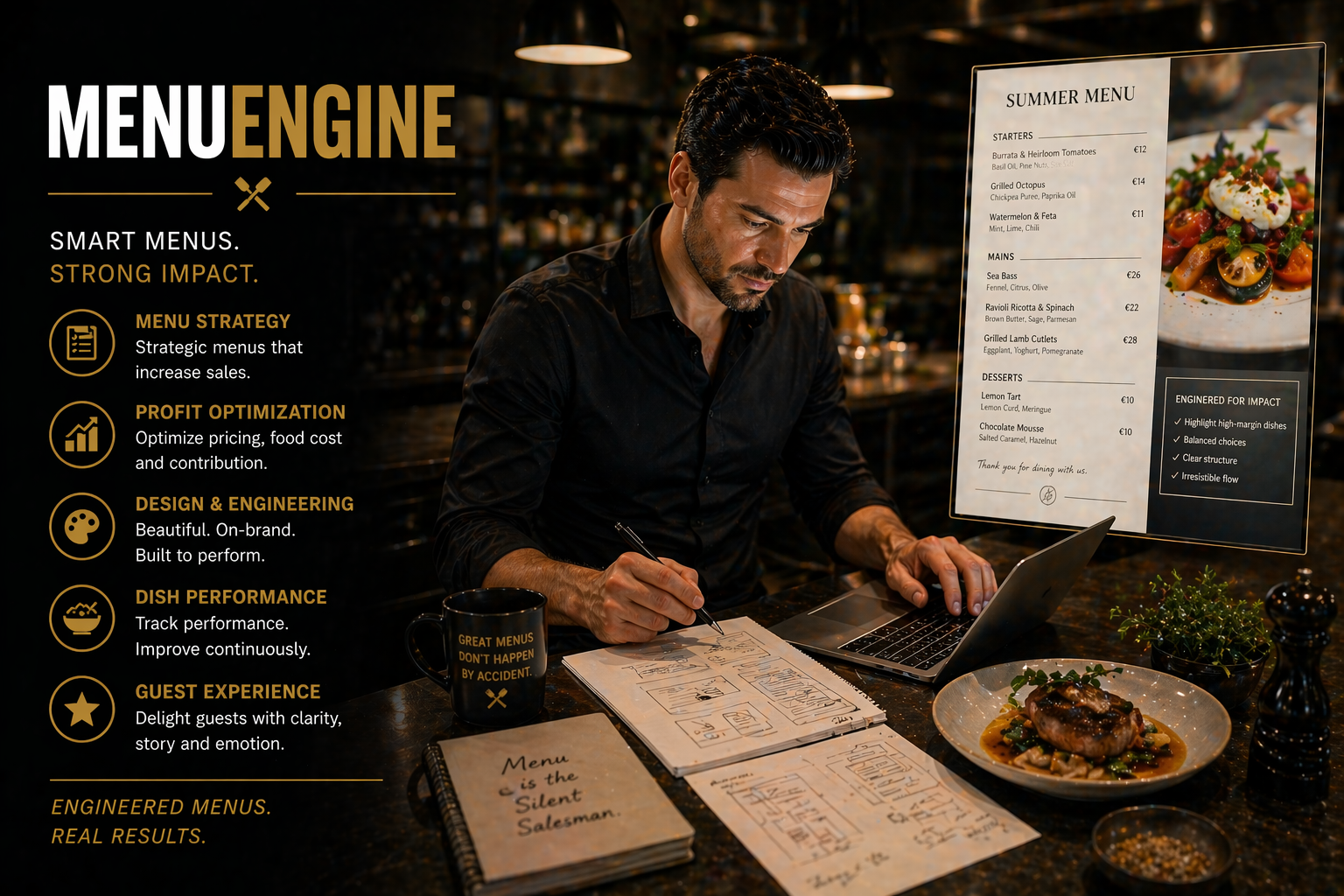 MenuEngine - Building the menu strategically
