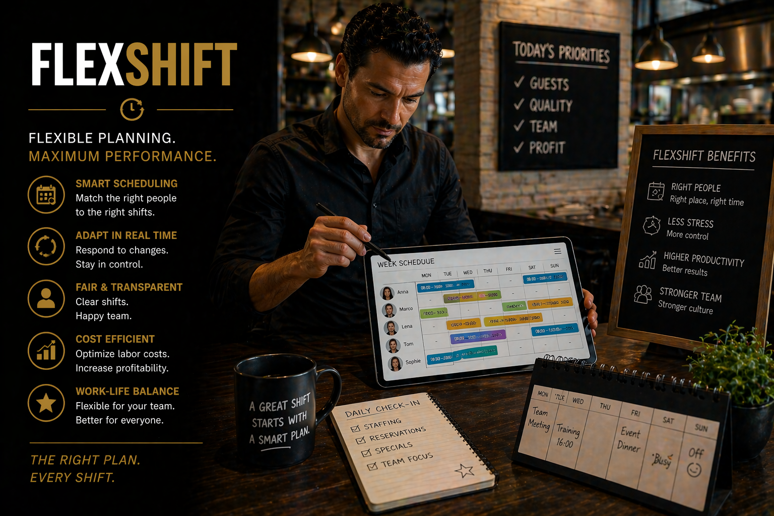 FlexShift - Shift planning with real impact