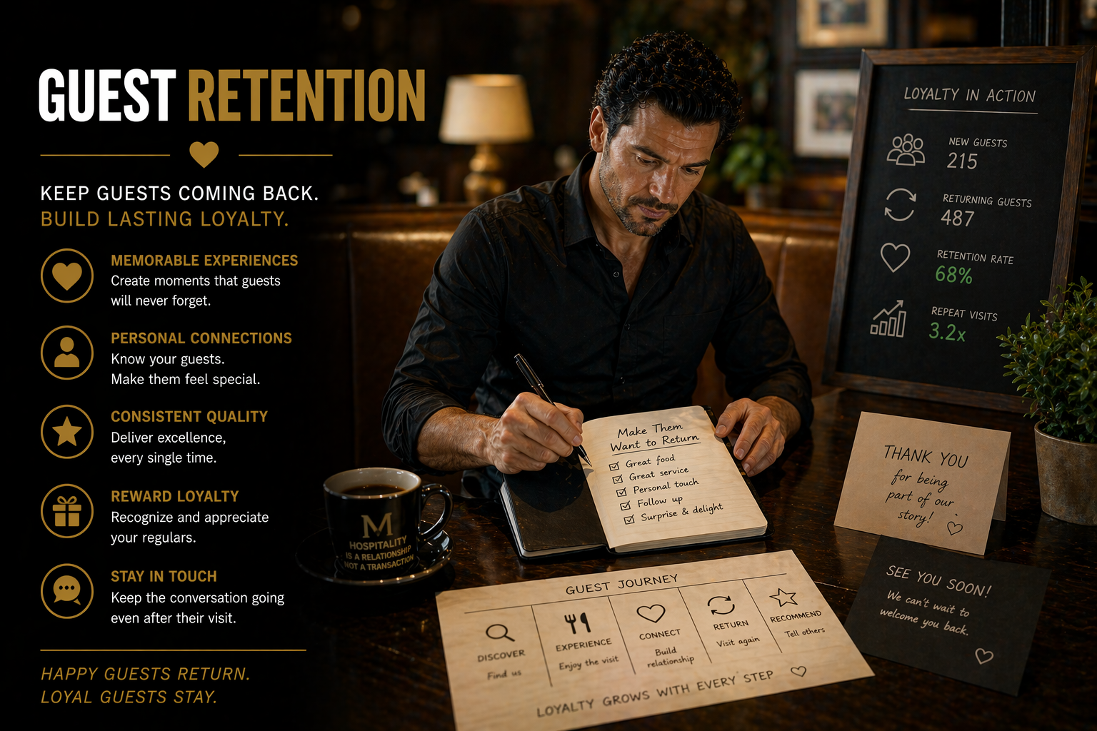GuestRetention - Building guest retention deliberately