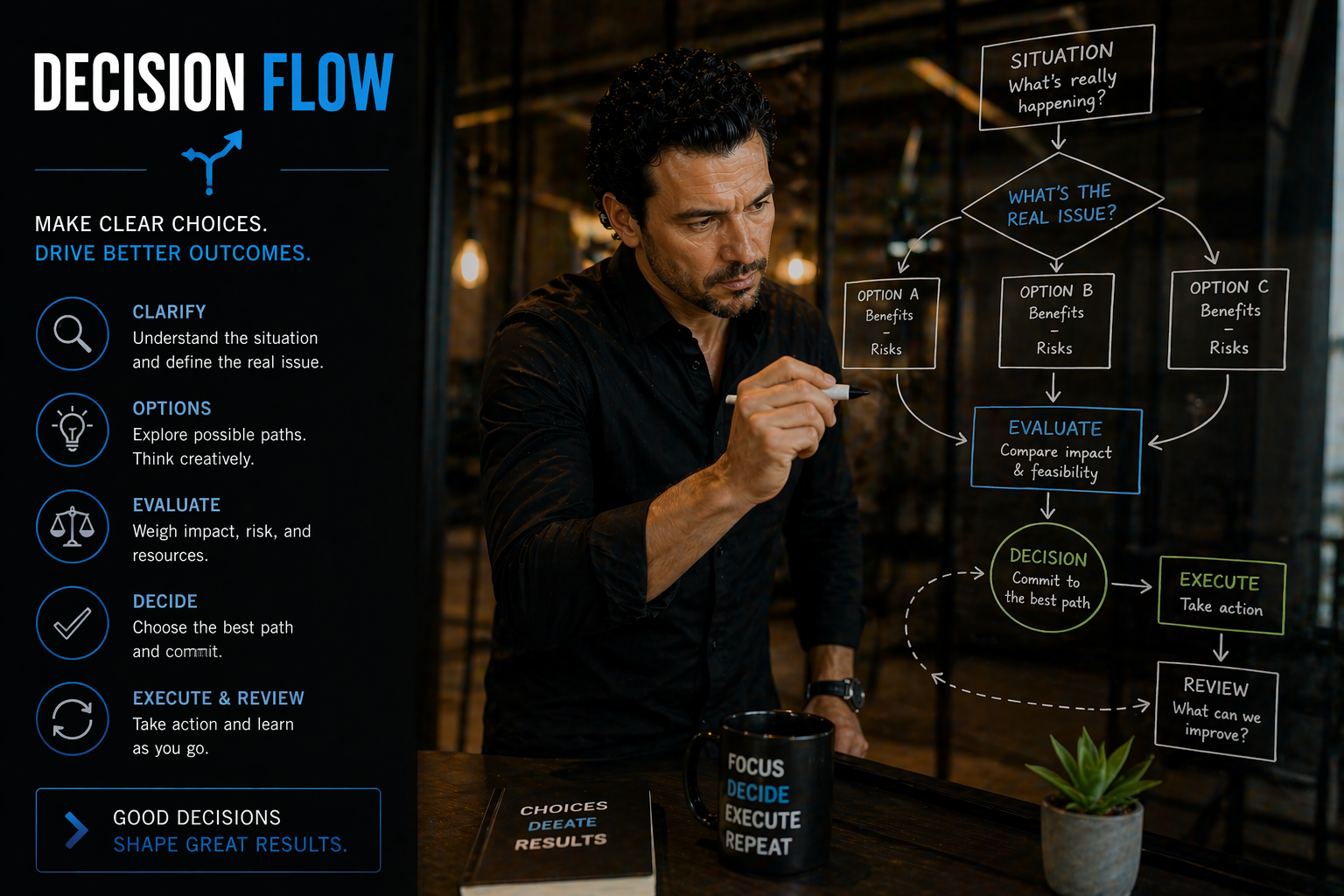 DecisionFlow - Making decisions with confidence