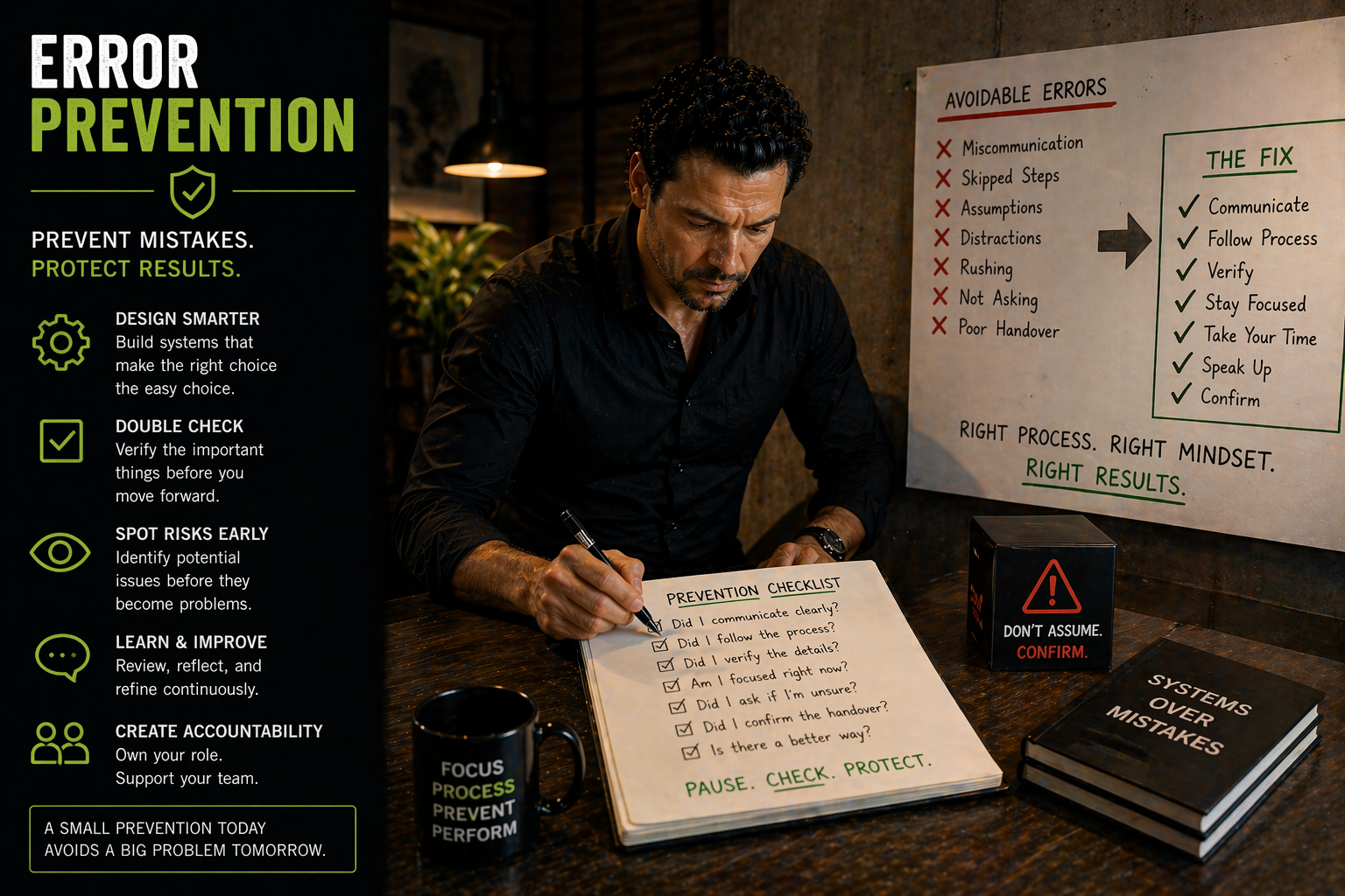 ErrorPrevention - Preventing errors systematically