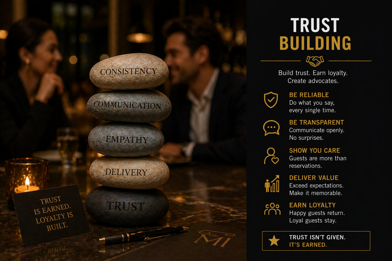 TrustBuilding - Building trust systematically