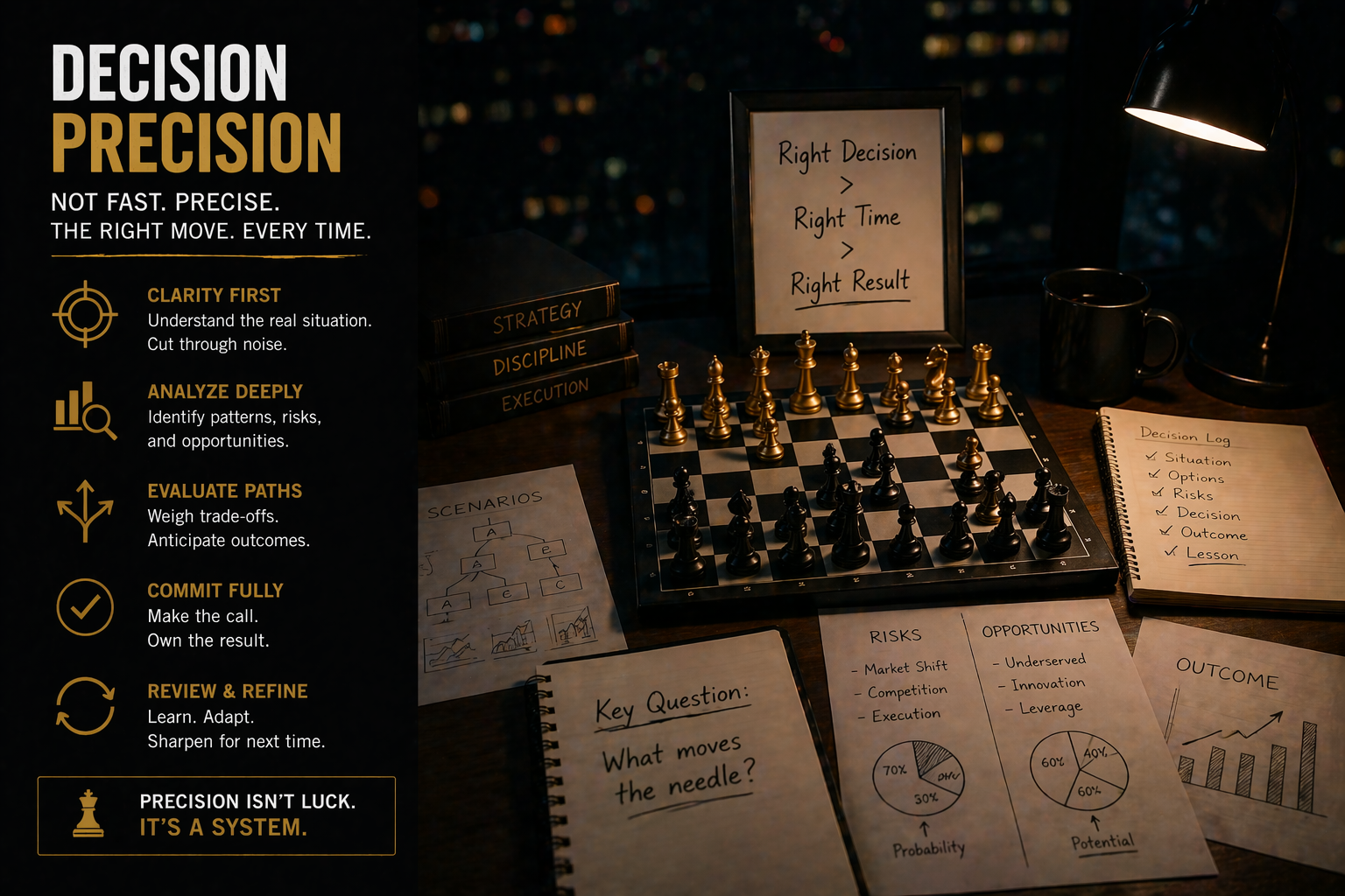 DecisionPrecision - Sharpening decisions at a higher level