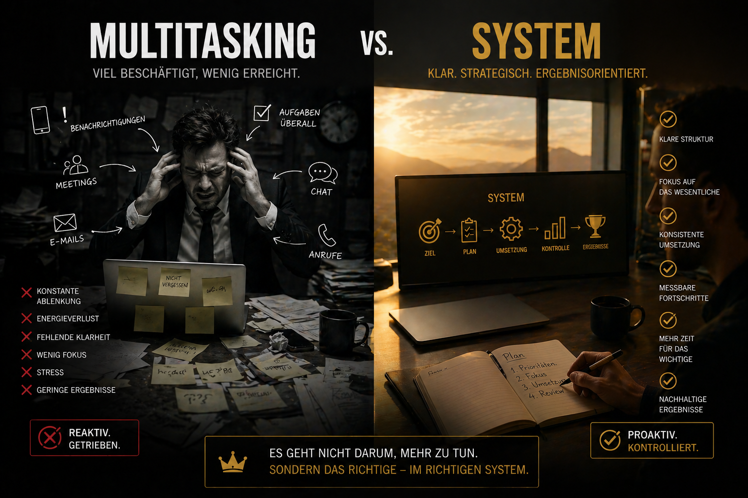 MULTITASKING-REALITAeT - Why gastronomy leaders block themselves